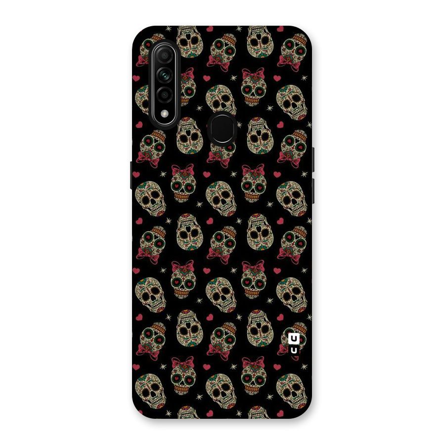 Skull Pattern Back Case for Oppo A31
