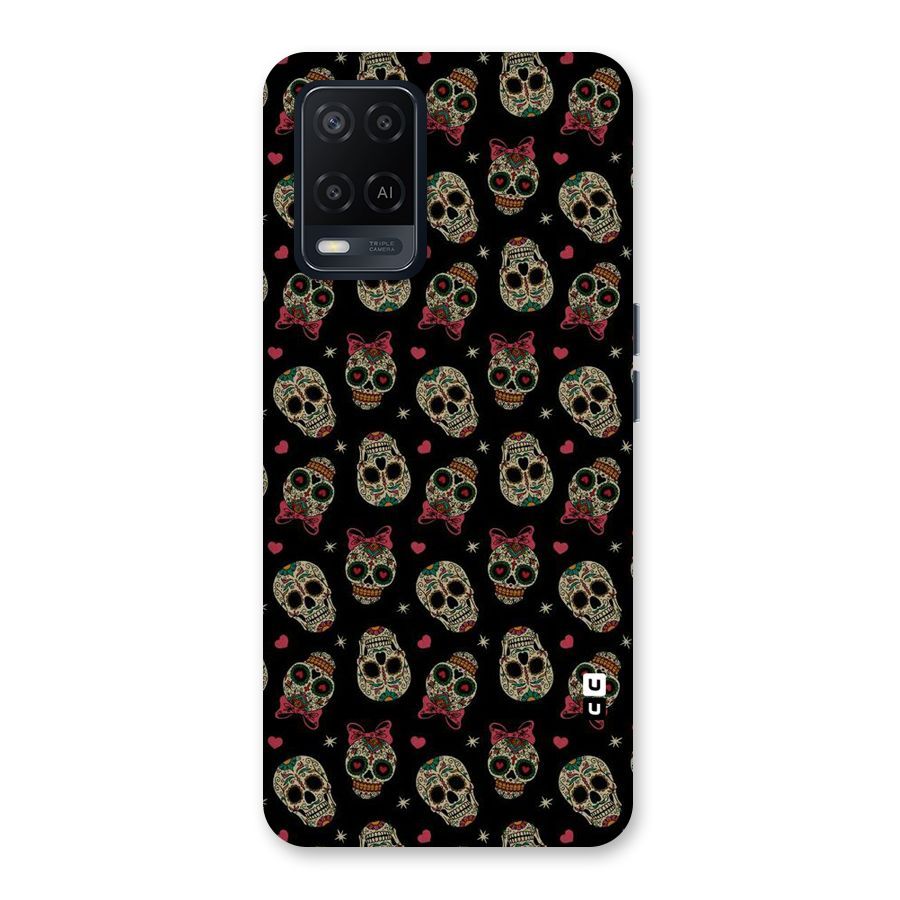 Skull Pattern Back Case for Oppo A54
