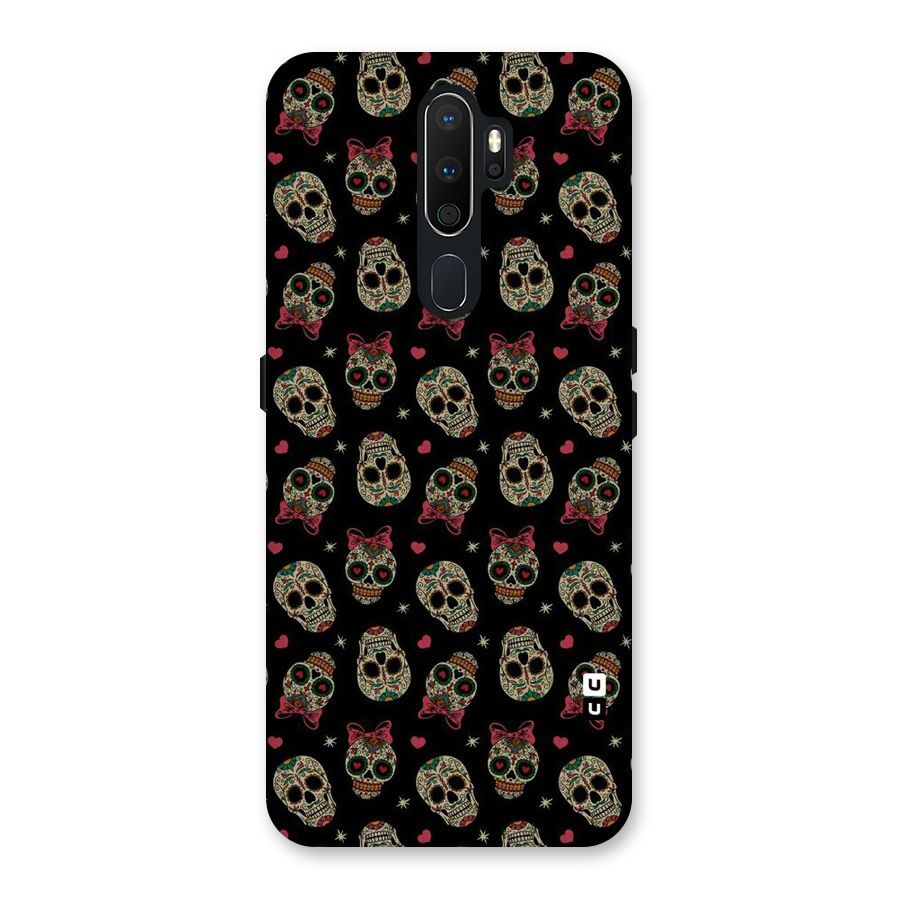Skull Pattern Back Case for Oppo A5 (2020)