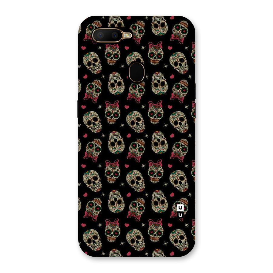 Skull Pattern Back Case for Oppo A5s