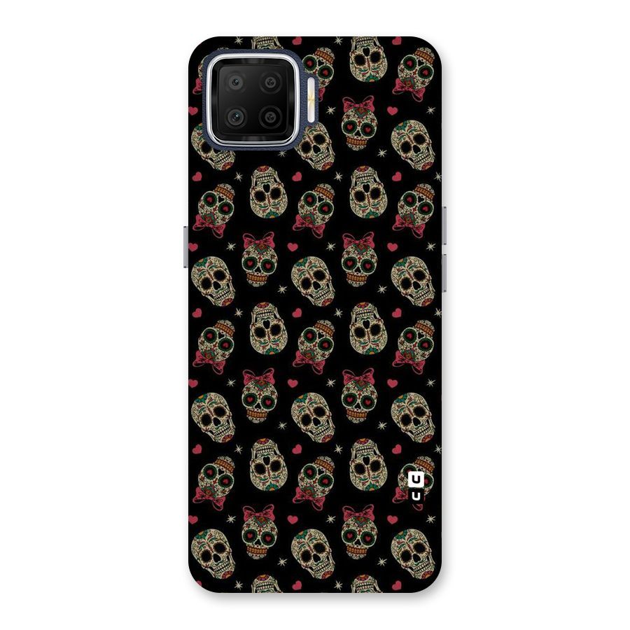Skull Pattern Back Case for Oppo F17