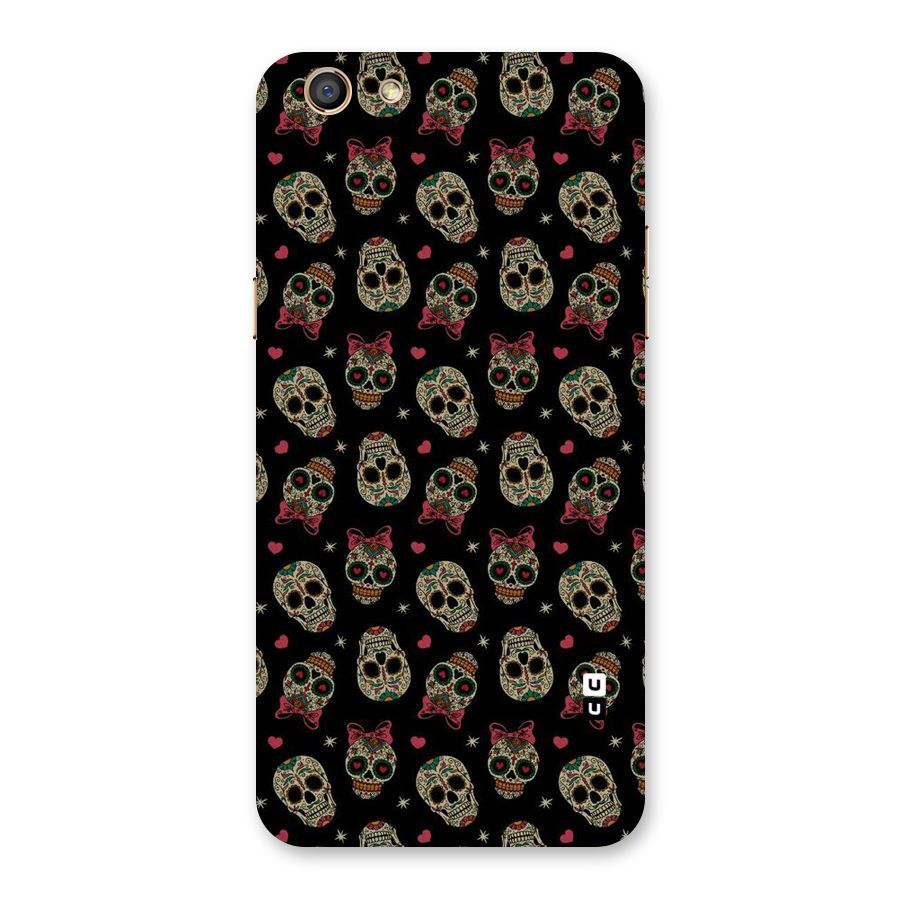 Skull Pattern Back Case for Oppo F3