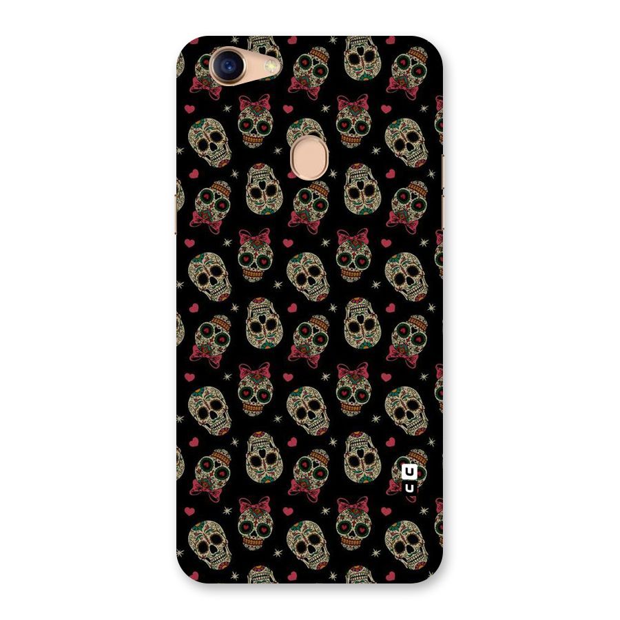 Skull Pattern Back Case for Oppo F5