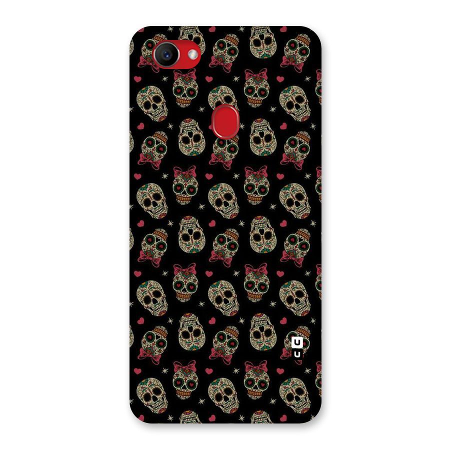 Skull Pattern Back Case for Oppo F7