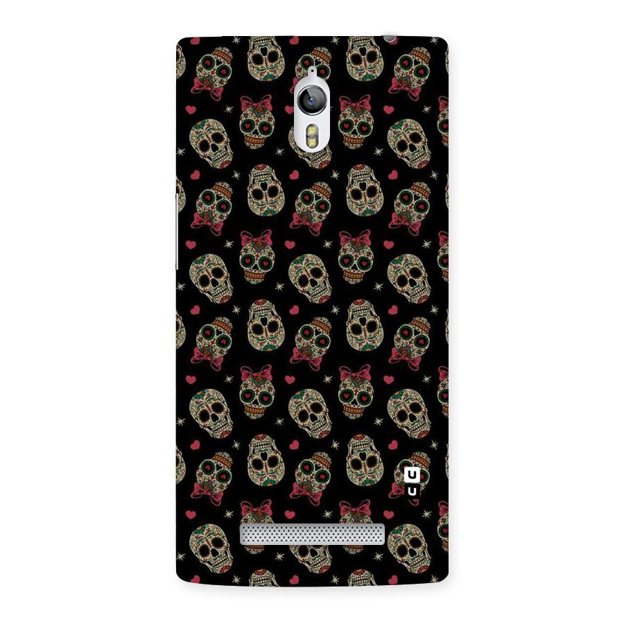 Skull Pattern Back Case for Oppo Find 7