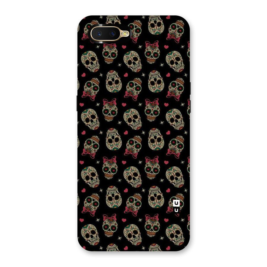 Skull Pattern Back Case for Oppo K1