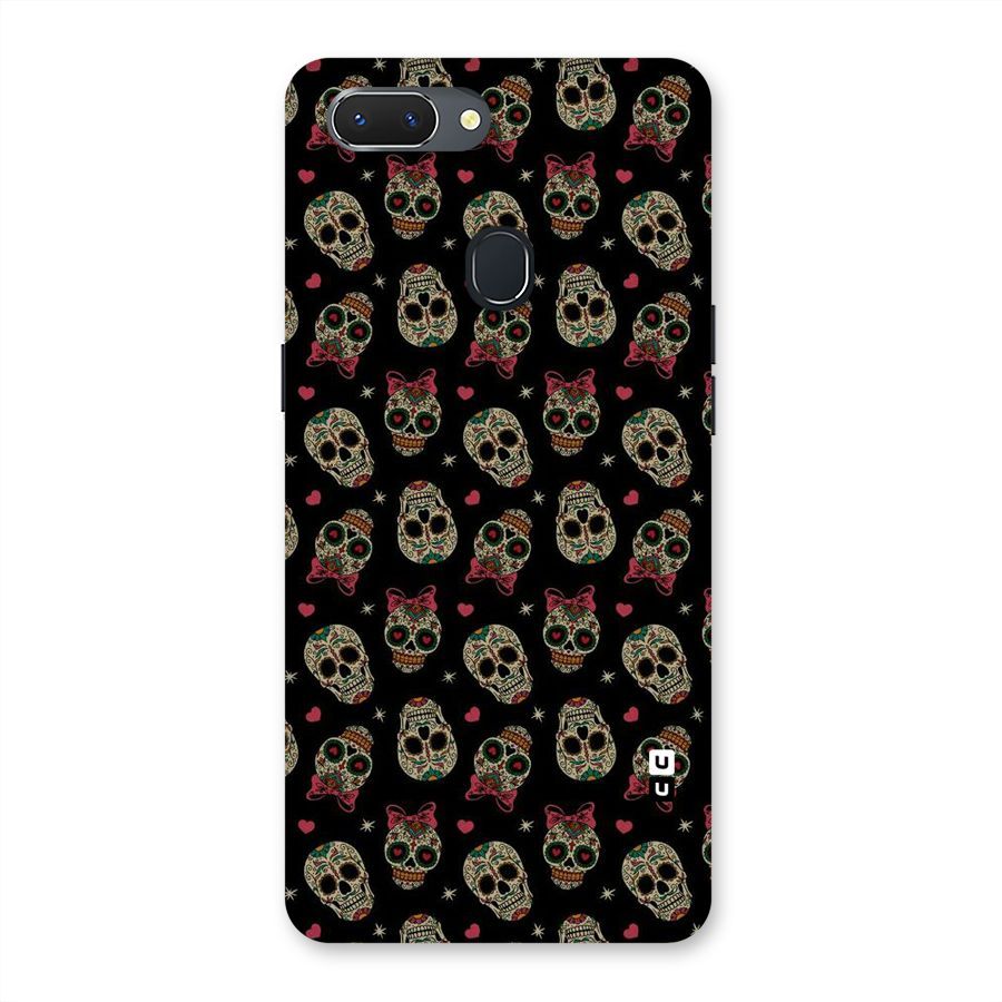 Skull Pattern Back Case for Oppo Realme 2