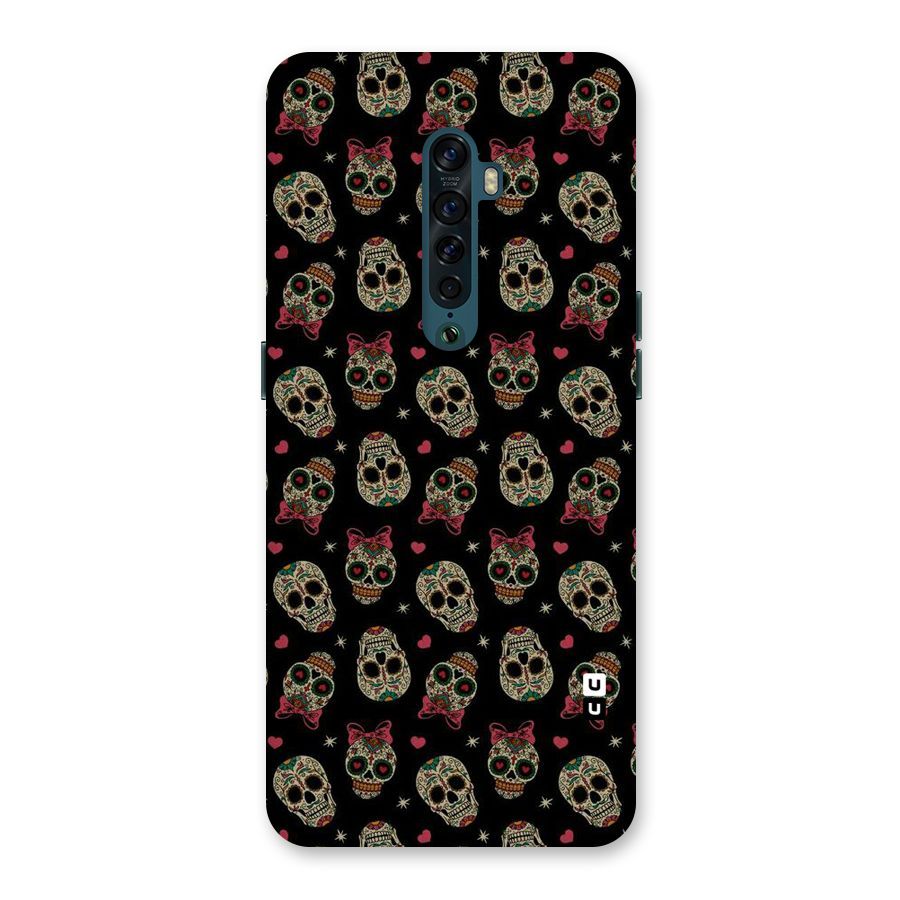 Skull Pattern Back Case for Oppo Reno2