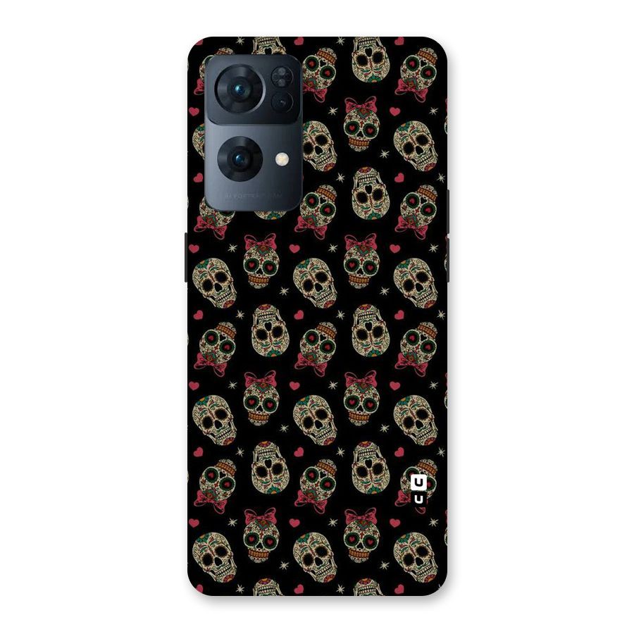 Skull Pattern Back Case for Oppo Reno7 Pro 5G