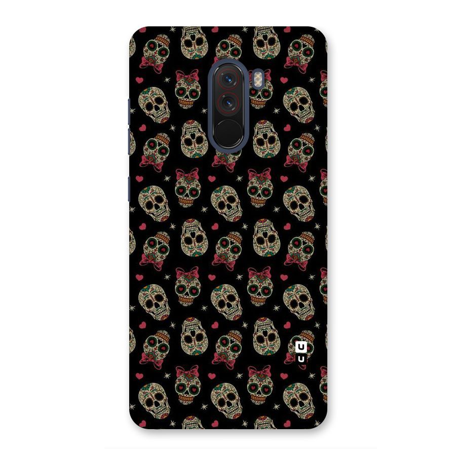 Skull Pattern Back Case for Poco F1