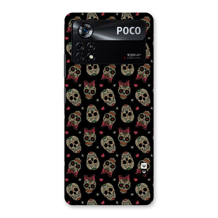 Skull Pattern Back Case for Poco X4 Pro 5G