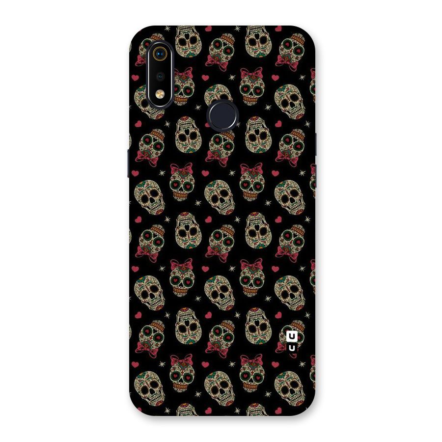 Skull Pattern Back Case for Realme 3i