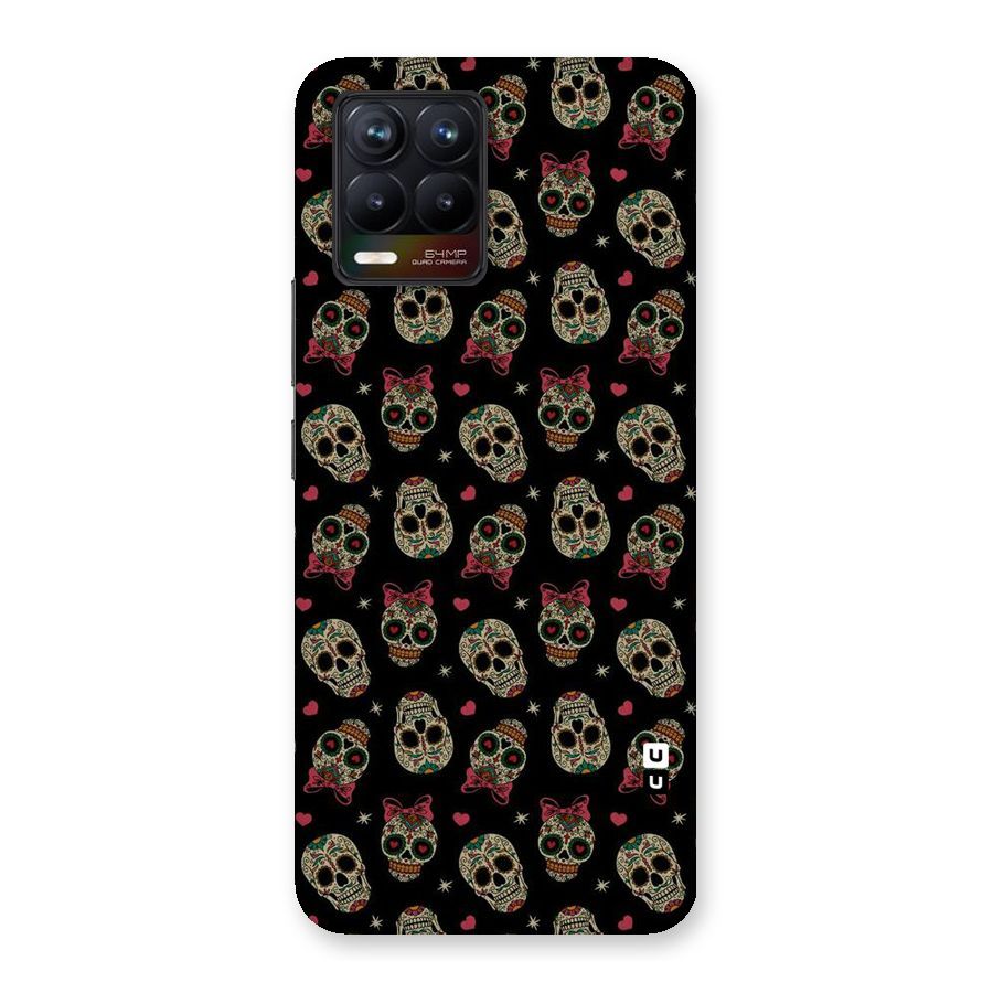 Skull Pattern Back Case for Realme 8