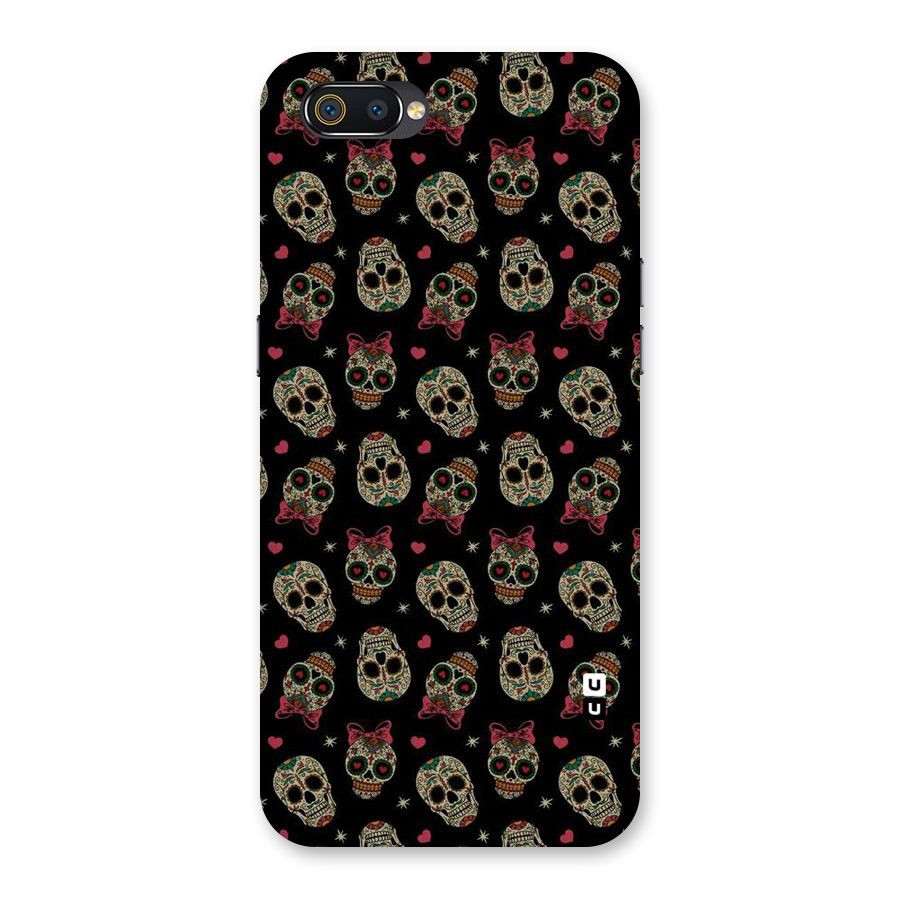 Skull Pattern Back Case for Realme C2