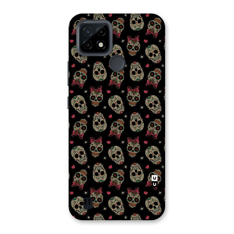 Skull Pattern Back Case for Realme C21