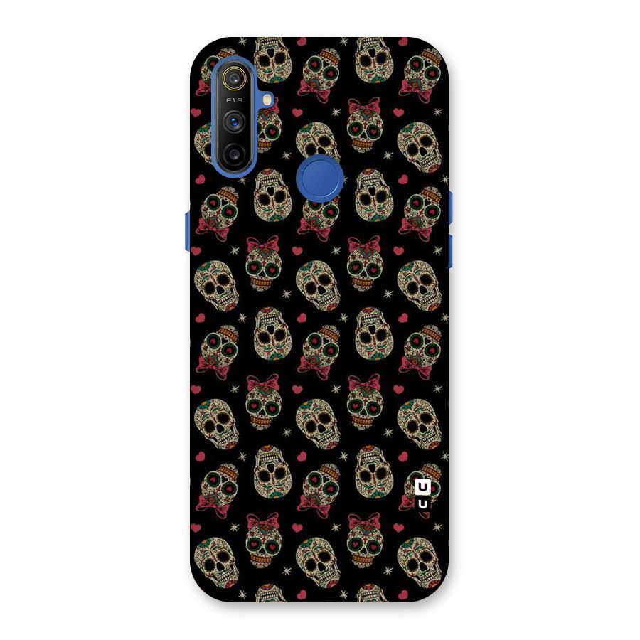 Skull Pattern Back Case for Realme Narzo 10A