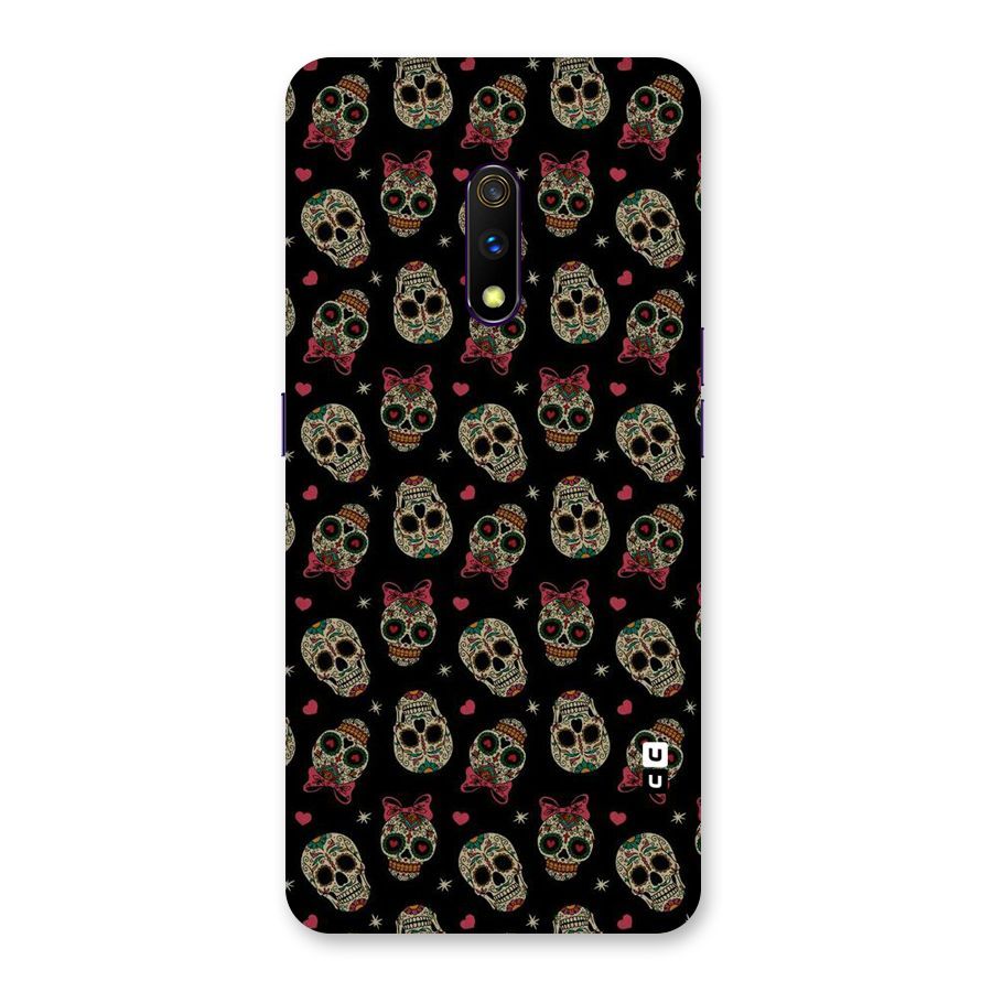 Skull Pattern Back Case for Realme X