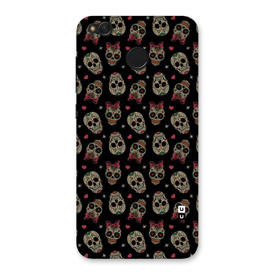 Skull Pattern Back Case for Redmi 4