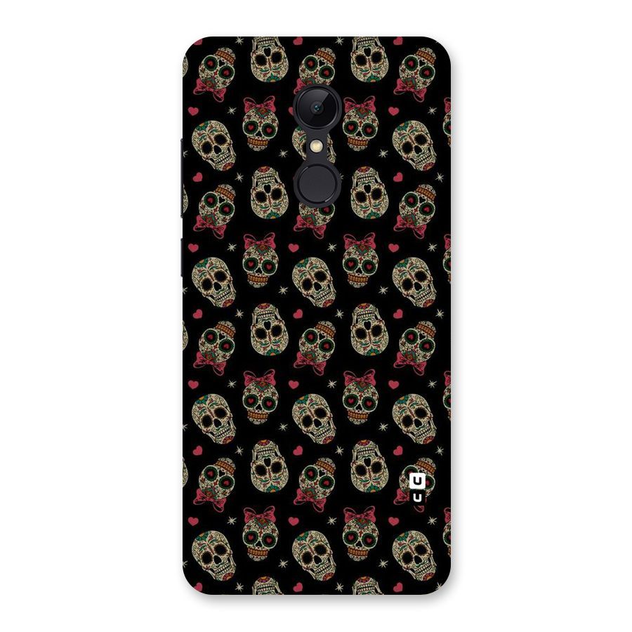 Skull Pattern Back Case for Redmi 5