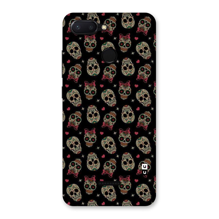 Skull Pattern Back Case for Redmi 6