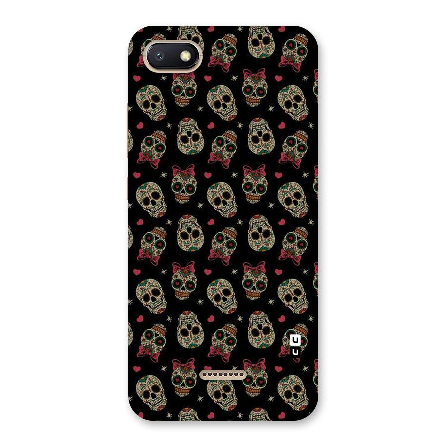 Skull Pattern Back Case for Redmi 6A