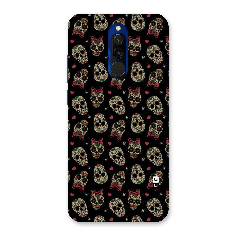 Skull Pattern Back Case for Redmi 8