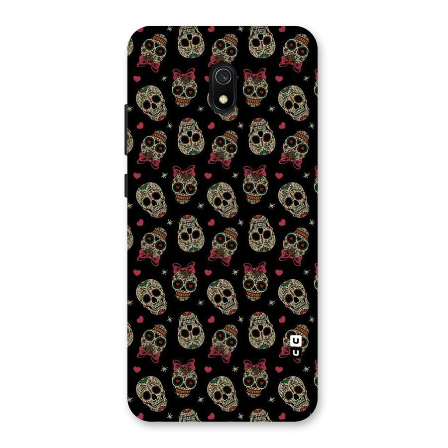 Skull Pattern Back Case for Redmi 8A