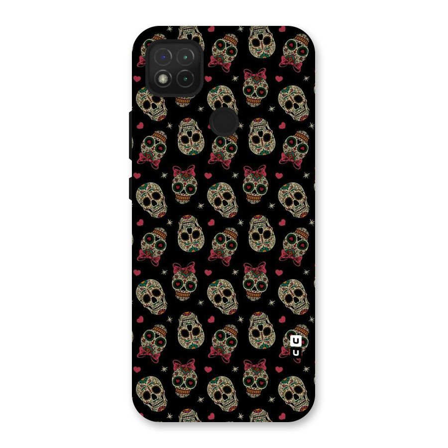 Skull Pattern Back Case for Redmi 9