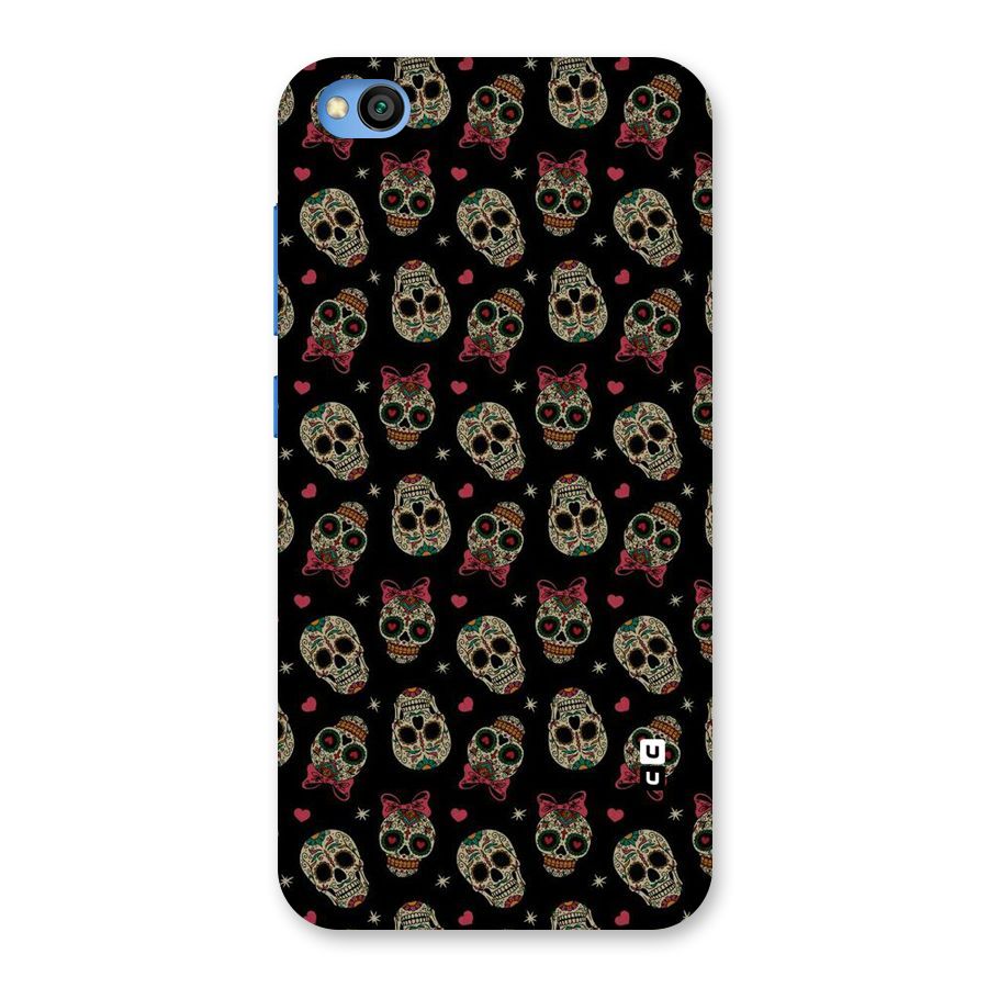 Skull Pattern Back Case for Redmi Go