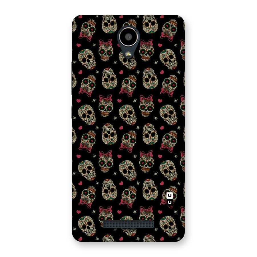 Skull Pattern Back Case for Redmi Note 2