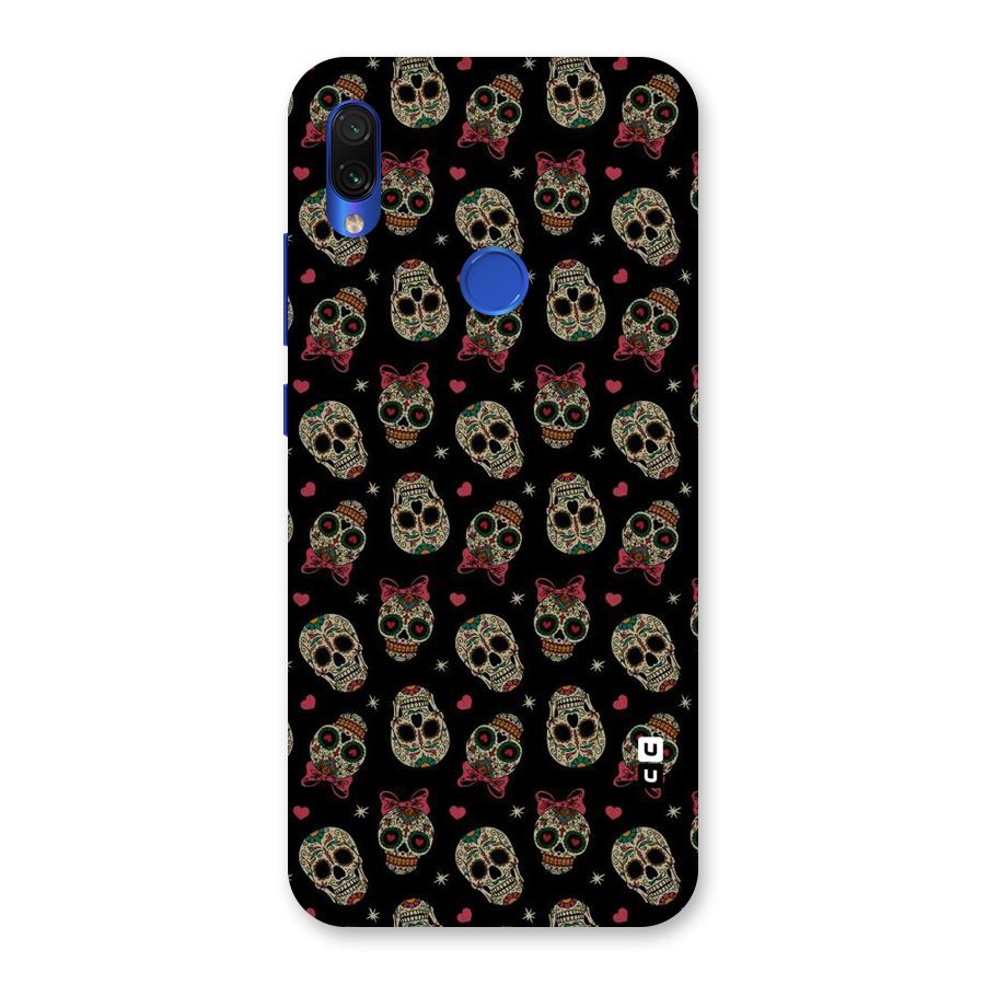 Skull Pattern Back Case for Redmi Note 7S