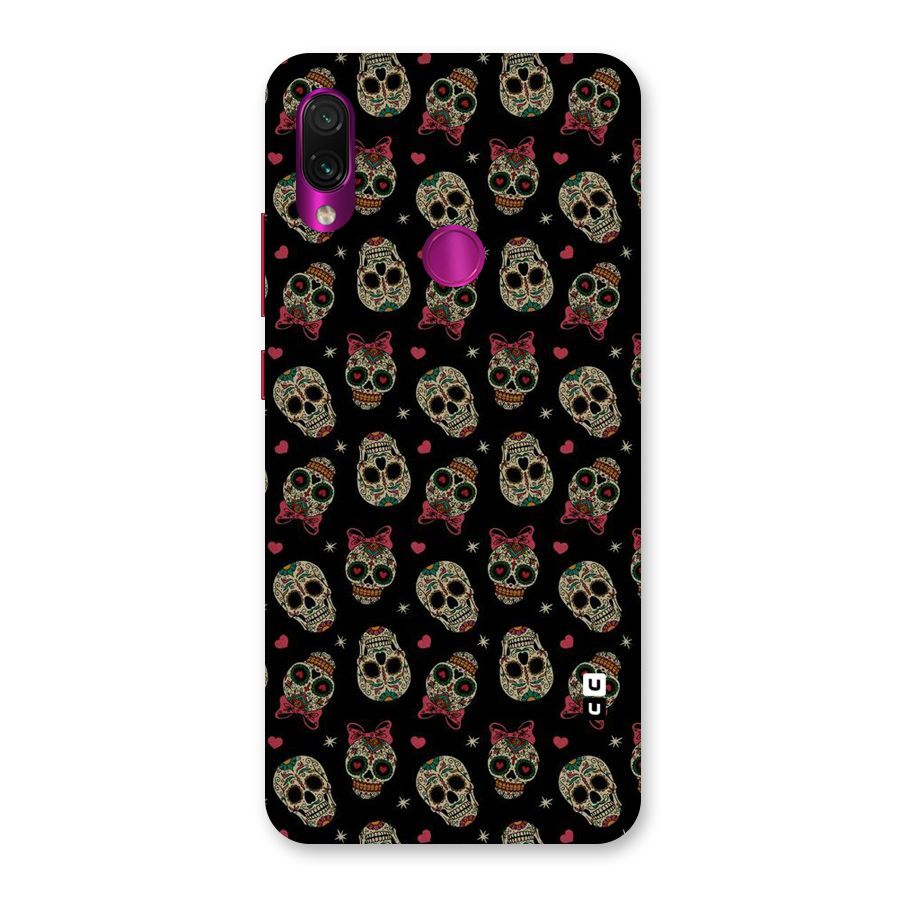 Skull Pattern Back Case for Redmi Note 7 Pro