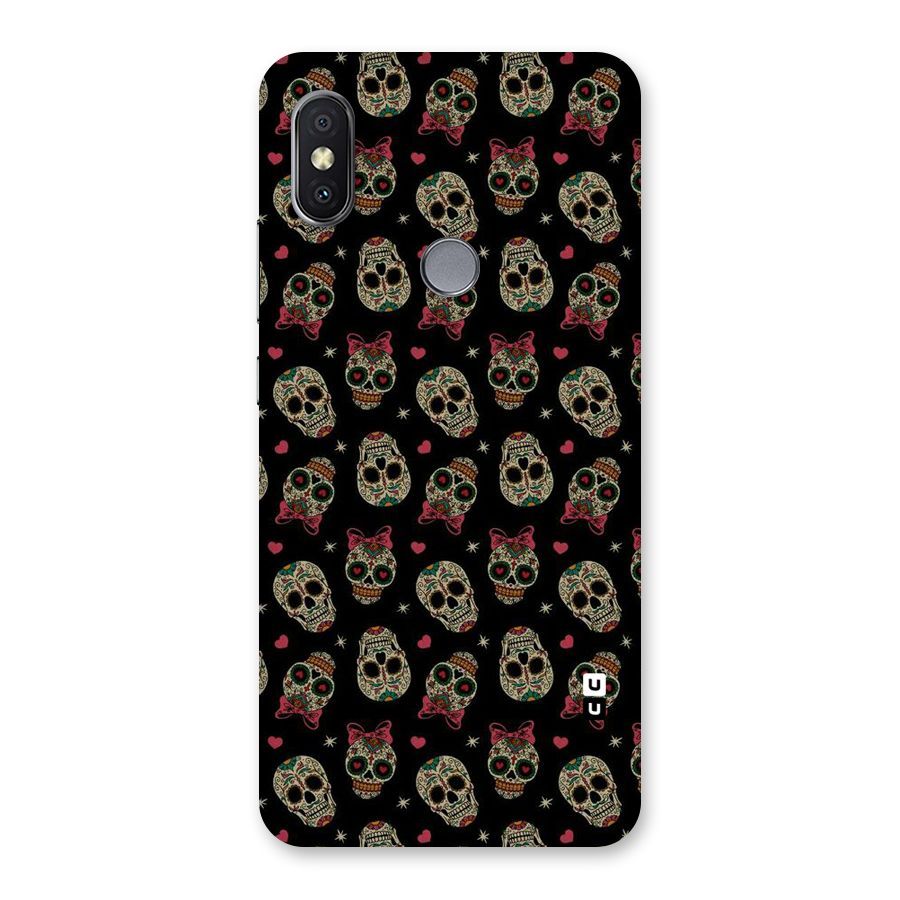 Skull Pattern Back Case for Redmi Y2