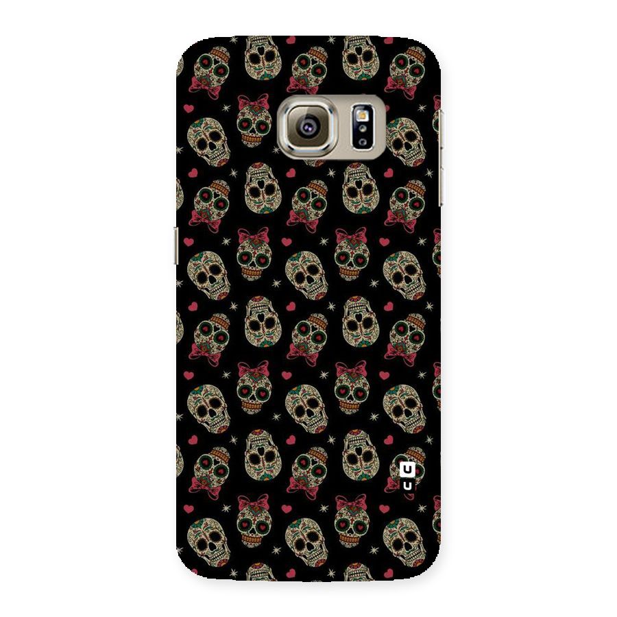 Skull Pattern Back Case for Samsung Galaxy S6 Edge