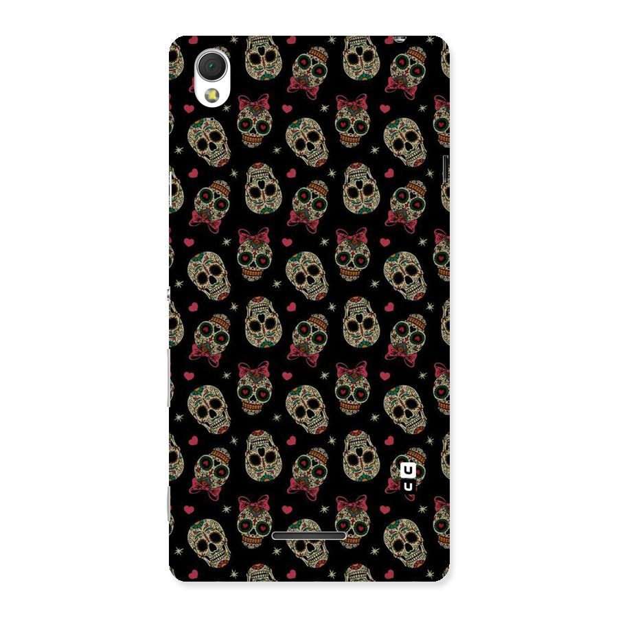 Skull Pattern Back Case for Sony Xperia T3