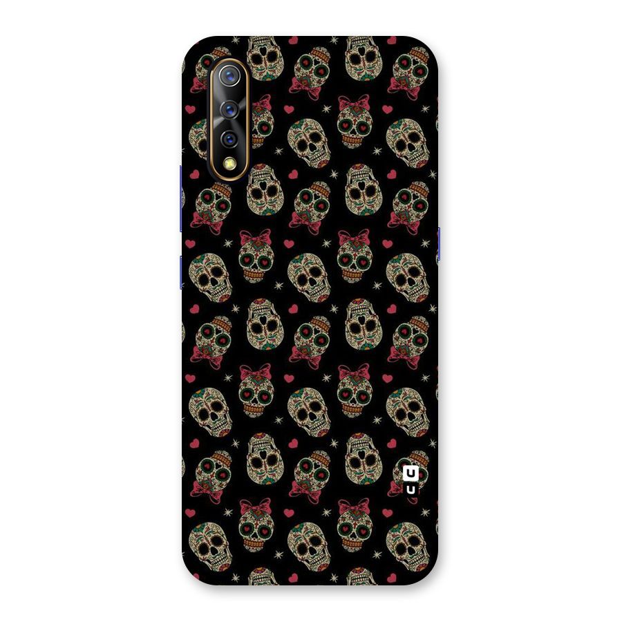 Skull Pattern Back Case for Vivo S1