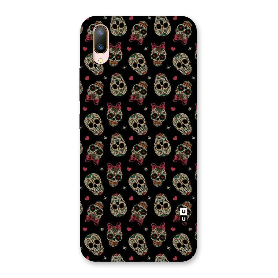 Skull Pattern Back Case for Vivo V11 Pro