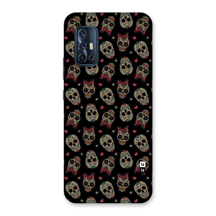 Skull Pattern Back Case for Vivo V17