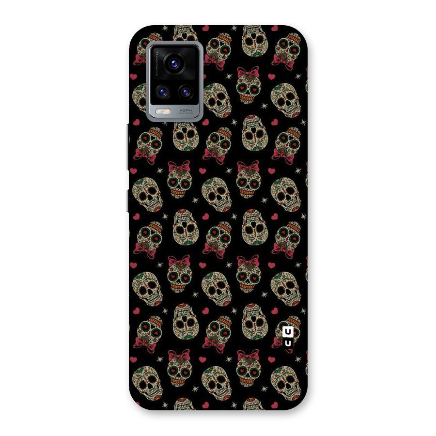 Skull Pattern Back Case for Vivo V20