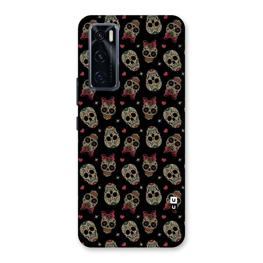 Skull Pattern Back Case for Vivo V20 SE