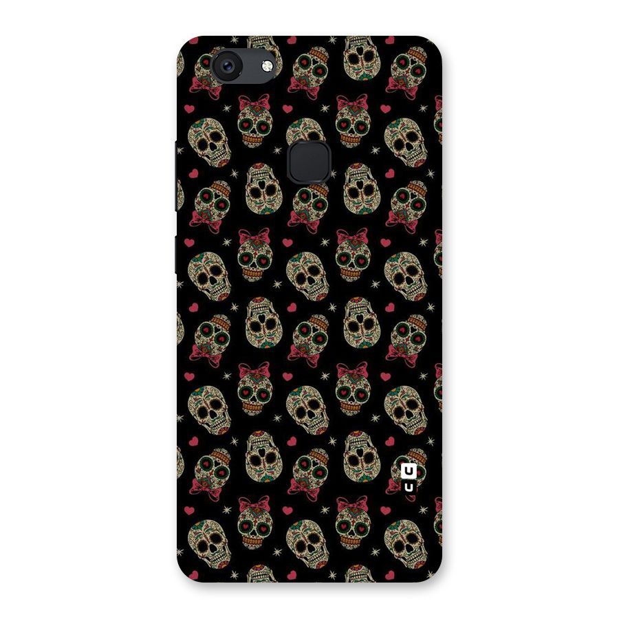 Skull Pattern Back Case for Vivo V7 Plus
