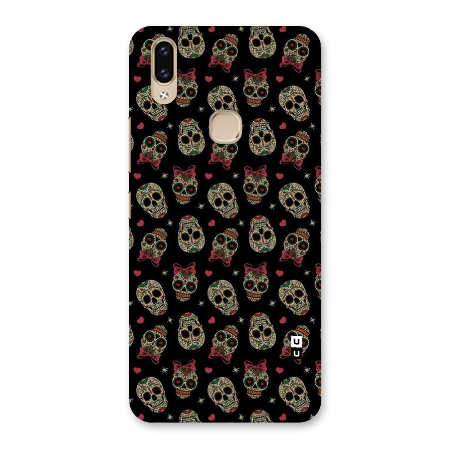 Skull Pattern Back Case for Vivo V9 Youth
