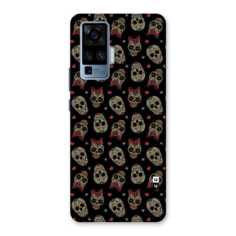Skull Pattern Back Case for Vivo X50 Pro