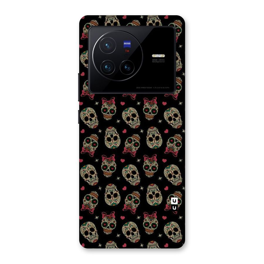 Skull Pattern Back Case for Vivo X80