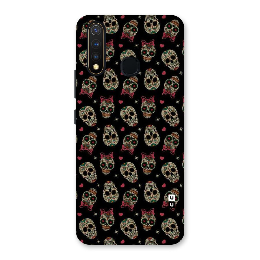 Skull Pattern Back Case for Vivo Y19