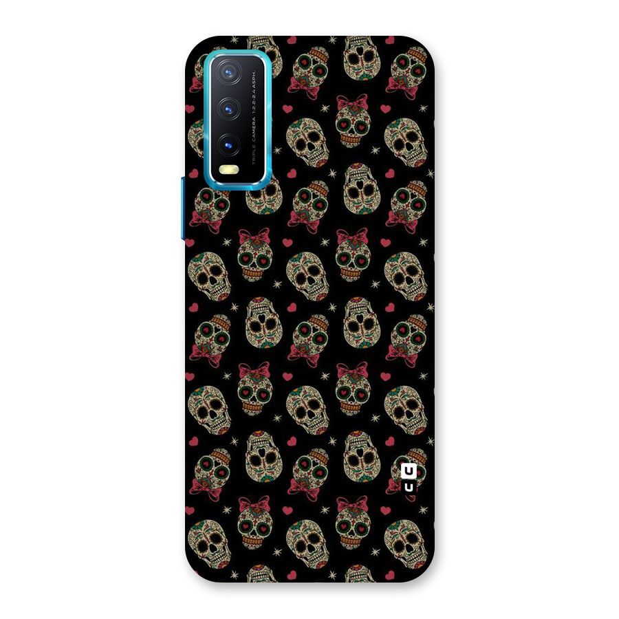 Skull Pattern Back Case for Vivo Y20