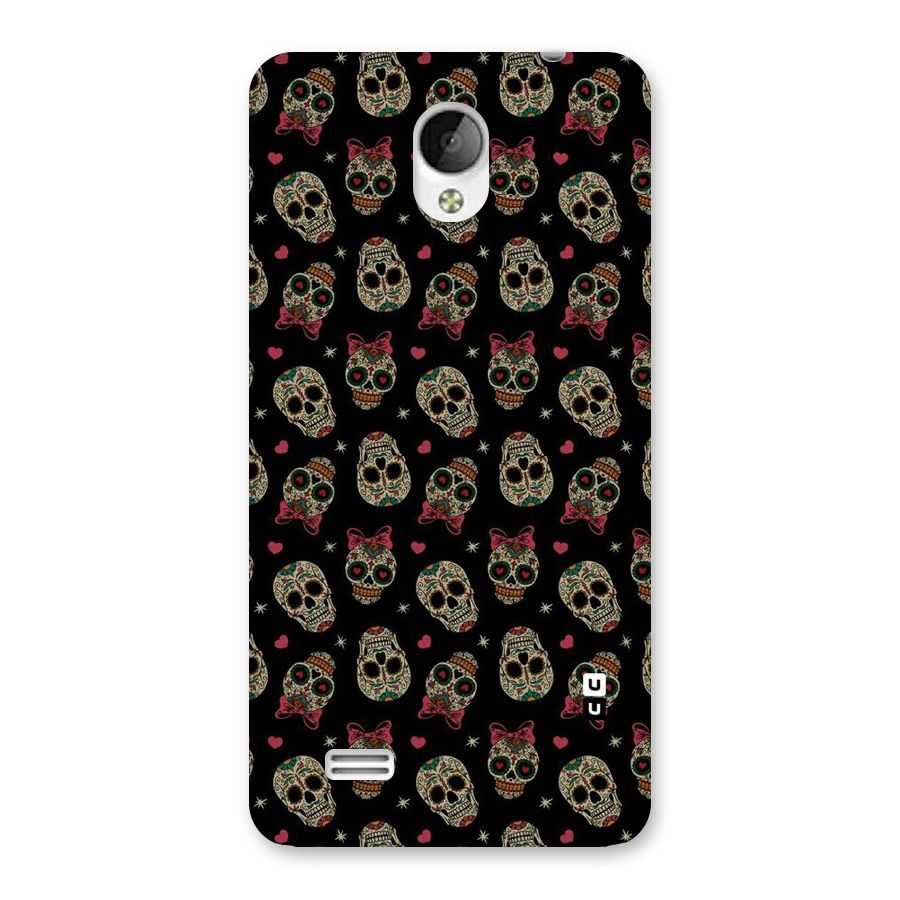 Skull Pattern Back Case for Vivo Y21