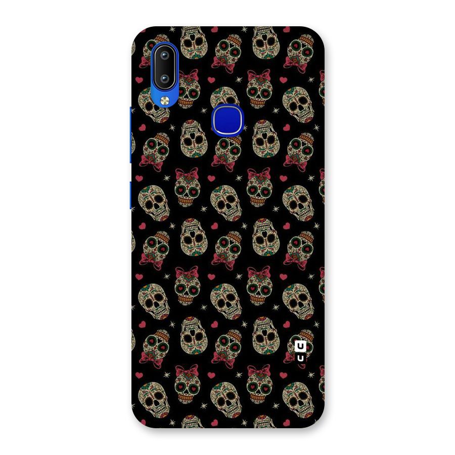 Skull Pattern Back Case for Vivo Y91