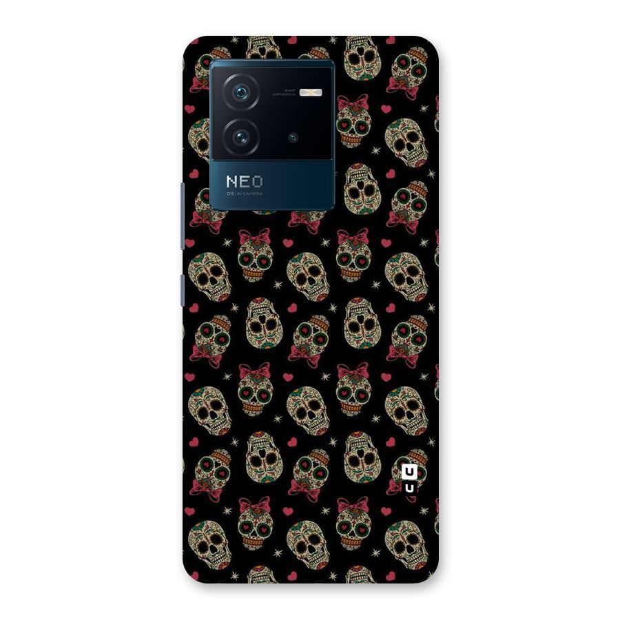 Skull Pattern Back Case for Vivo iQOO Neo 6 5G