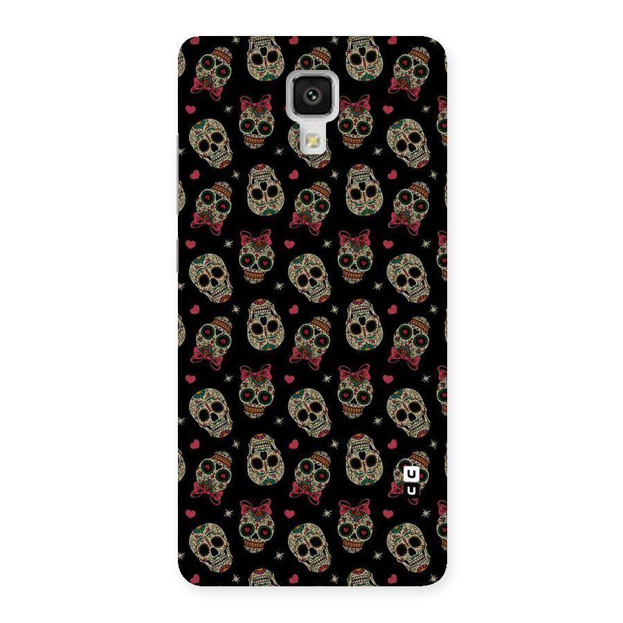 Skull Pattern Back Case for Xiaomi Mi 4